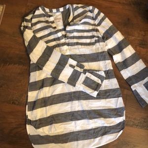 Merona tunic linen shirt